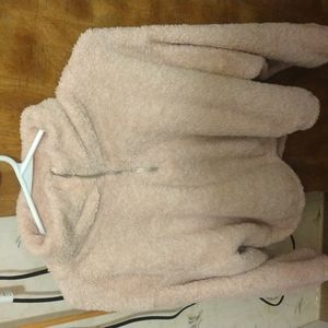 Light pink furry sweater
